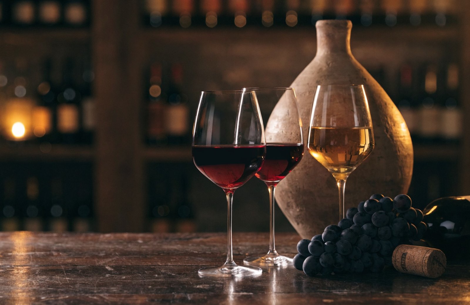 Georgischer Wein — Saperavi und Bernsteinwein